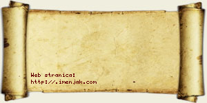 Lazar Crnjanski vizit kartica